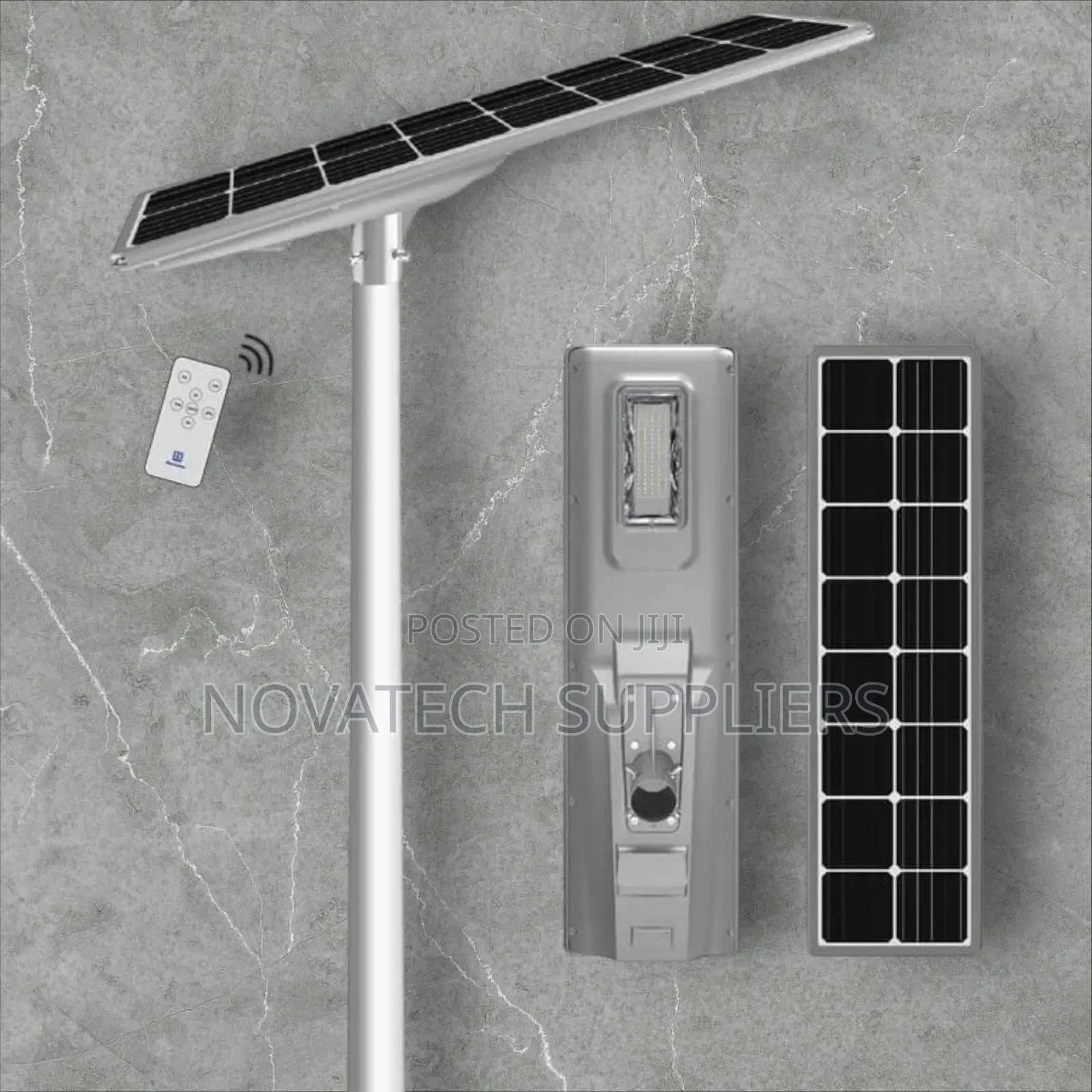100w Blue Carbon Integrated Solar Light/ 7000 Lumens