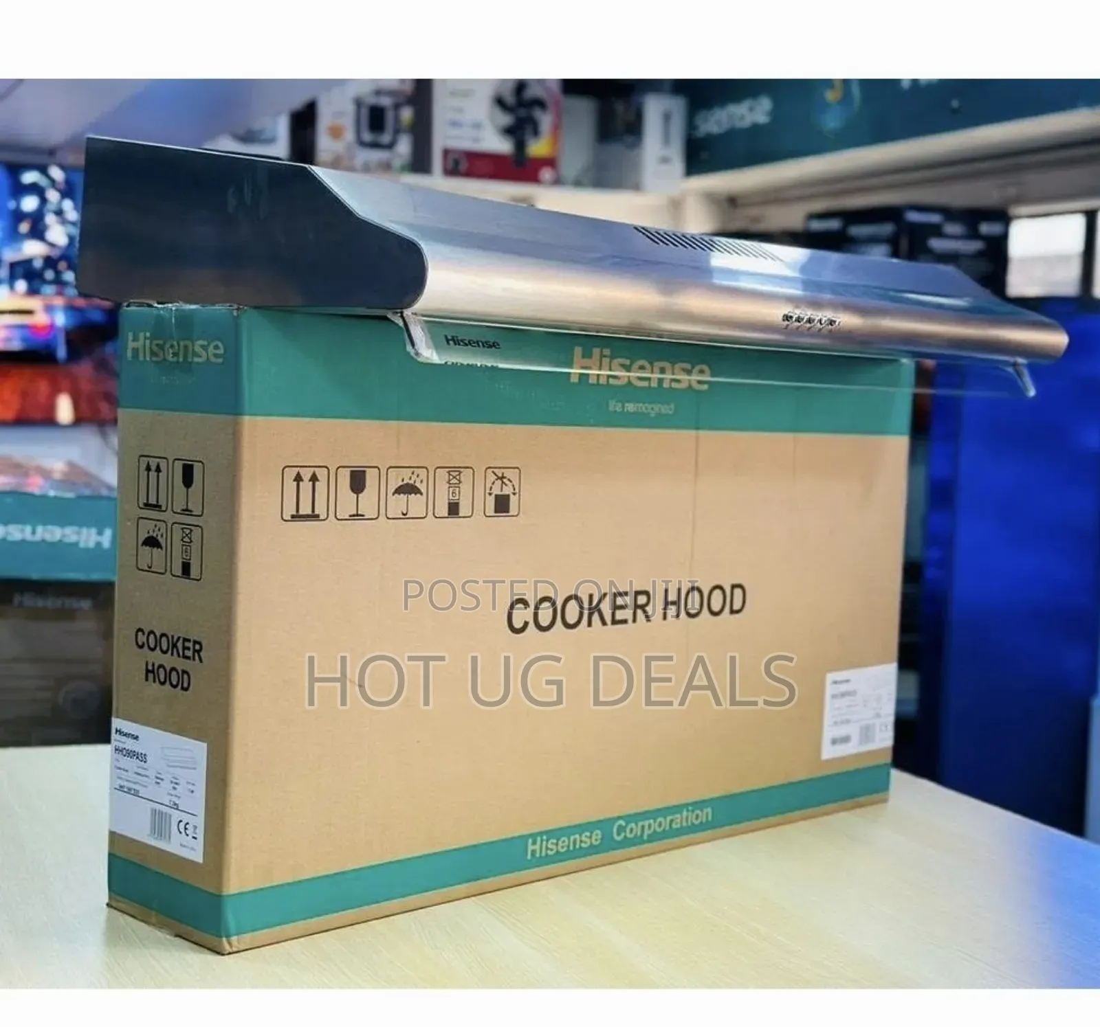 Hisense 90 X 60cm Cooker Chimney Extractor, Under Cabinet