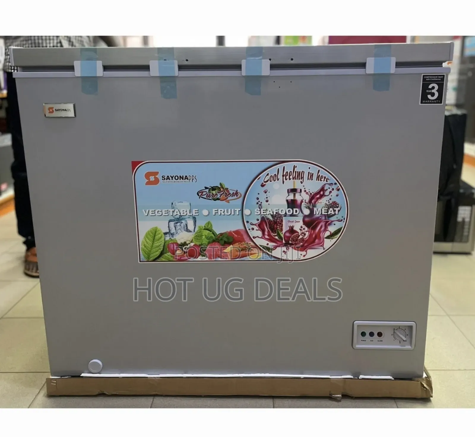 Sayonapps 250 Liters Chest Freezer Deep Freezer