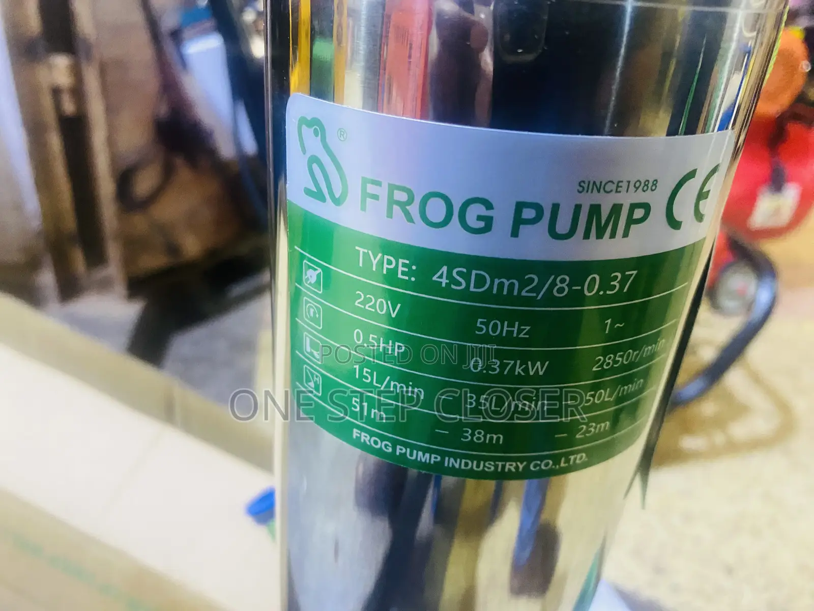 Frog Water Pump 52meter Underground Pump With Control Box