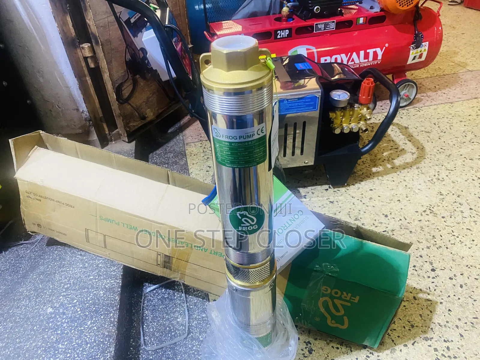 Frog Water Pump 52meter Underground Pump With Control Box