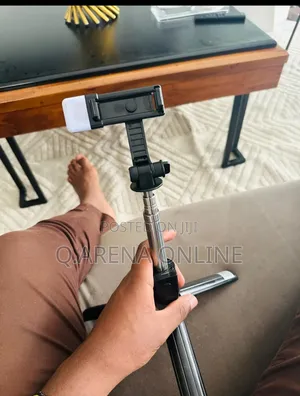 Tripod Bluetooth Selfie Stick With Light