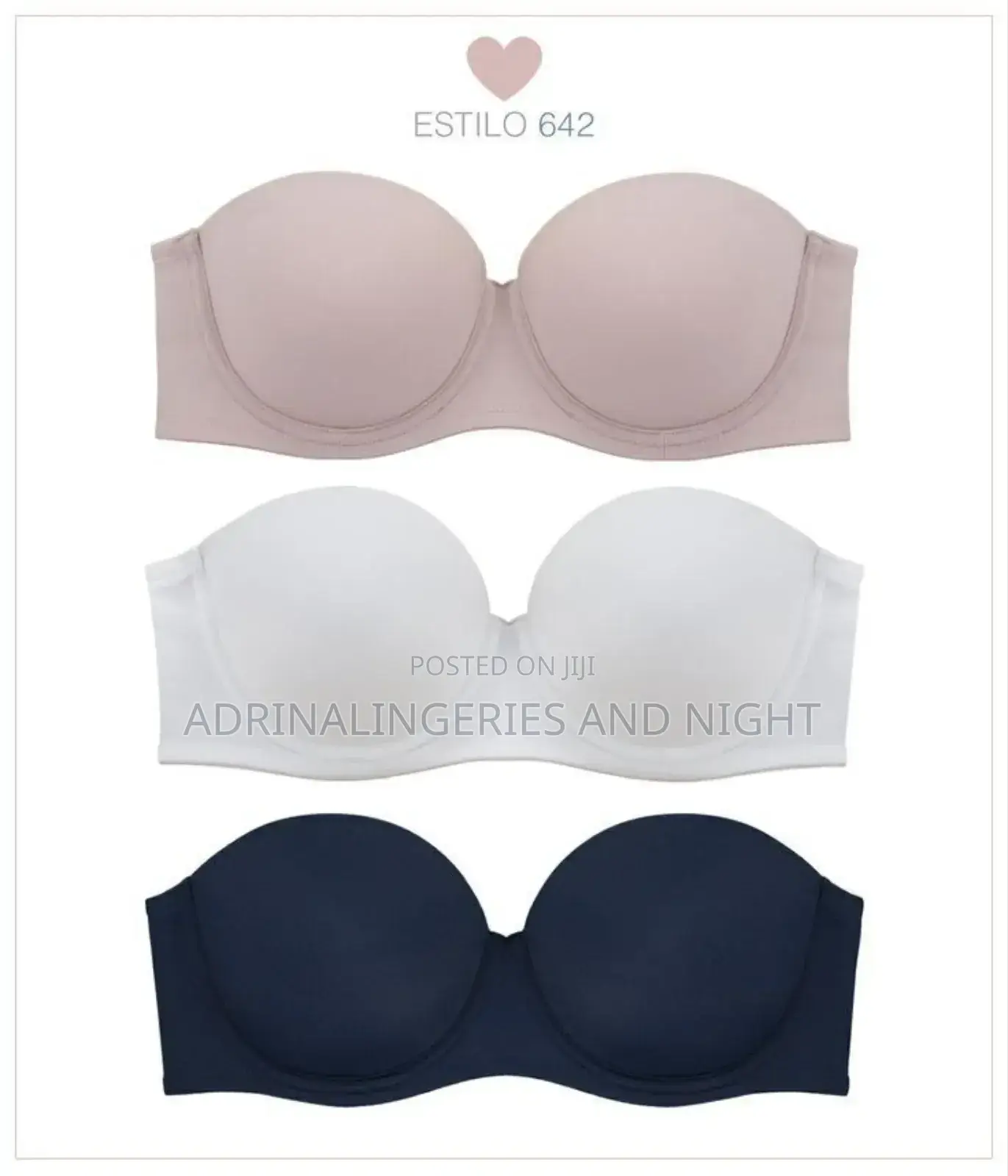 Strapless/ Half Bras