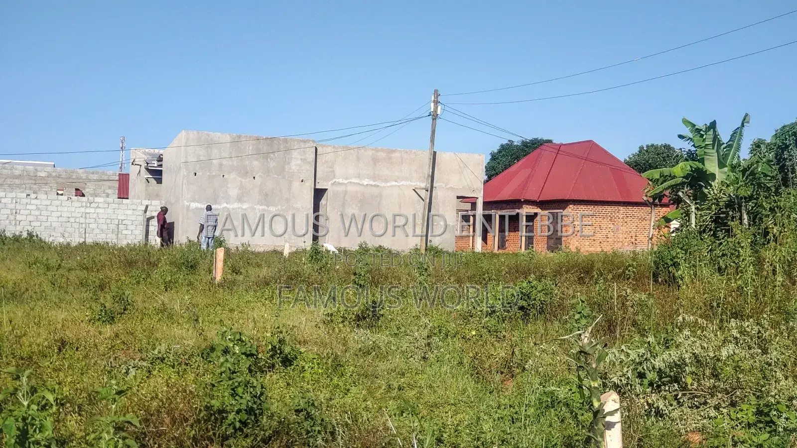 Entebbe Nkumba/Kisembi Plot on Sale 50ft by 30ft