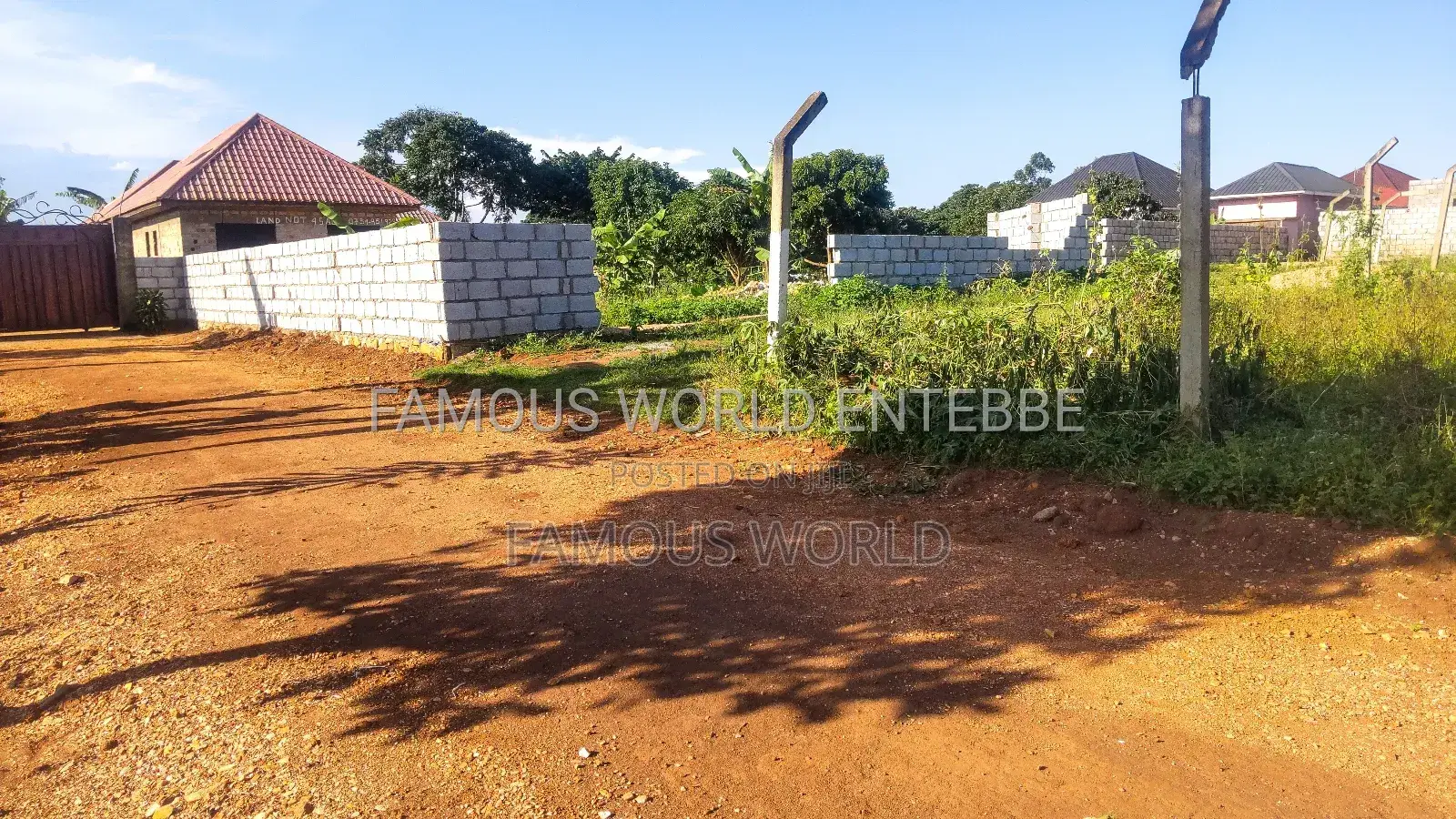 Entebbe Nkumba/Kisembi Plot on Sale 50ft by 30ft