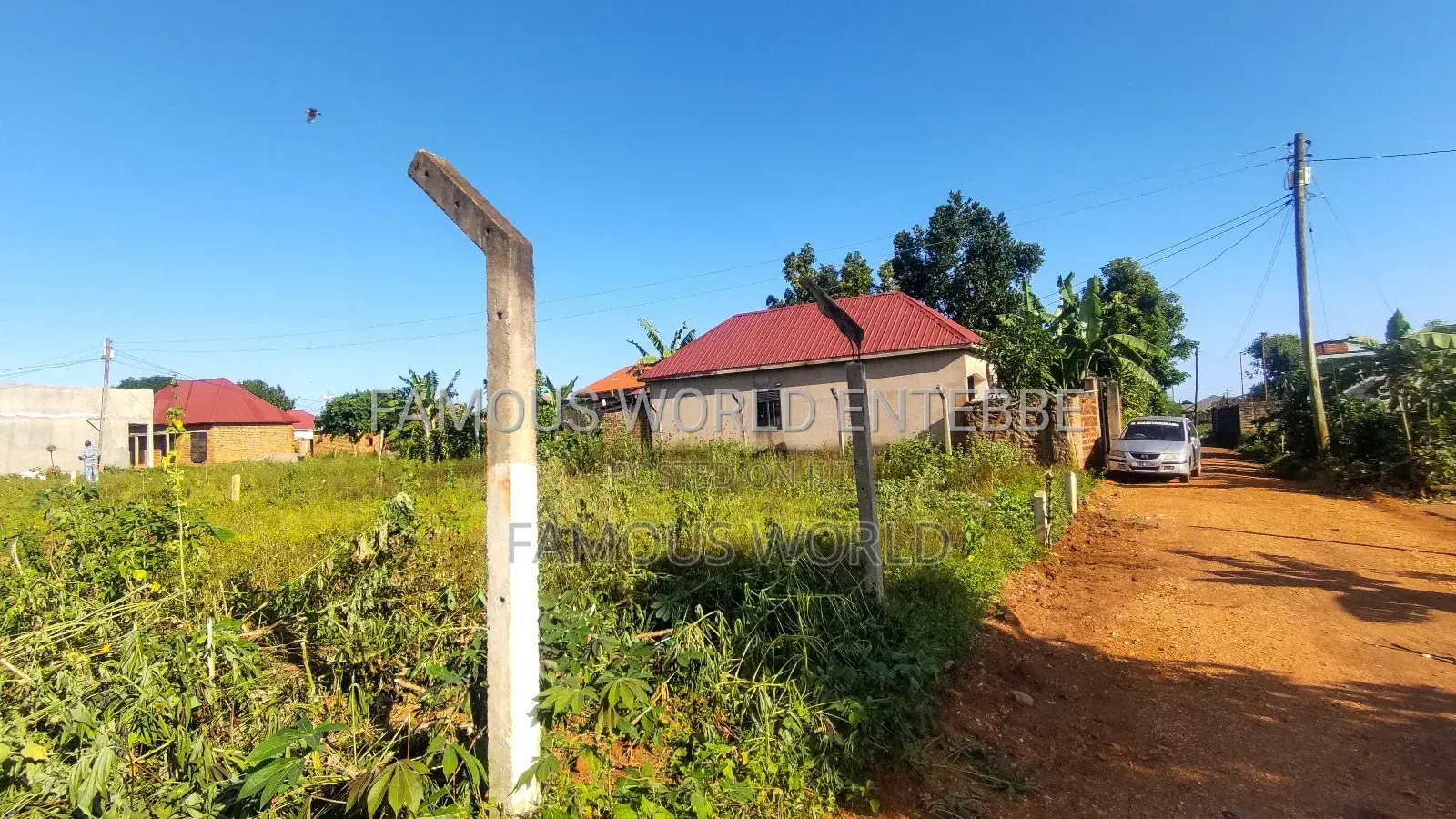 Entebbe Nkumba/Kisembi Plot on Sale 50ft by 30ft