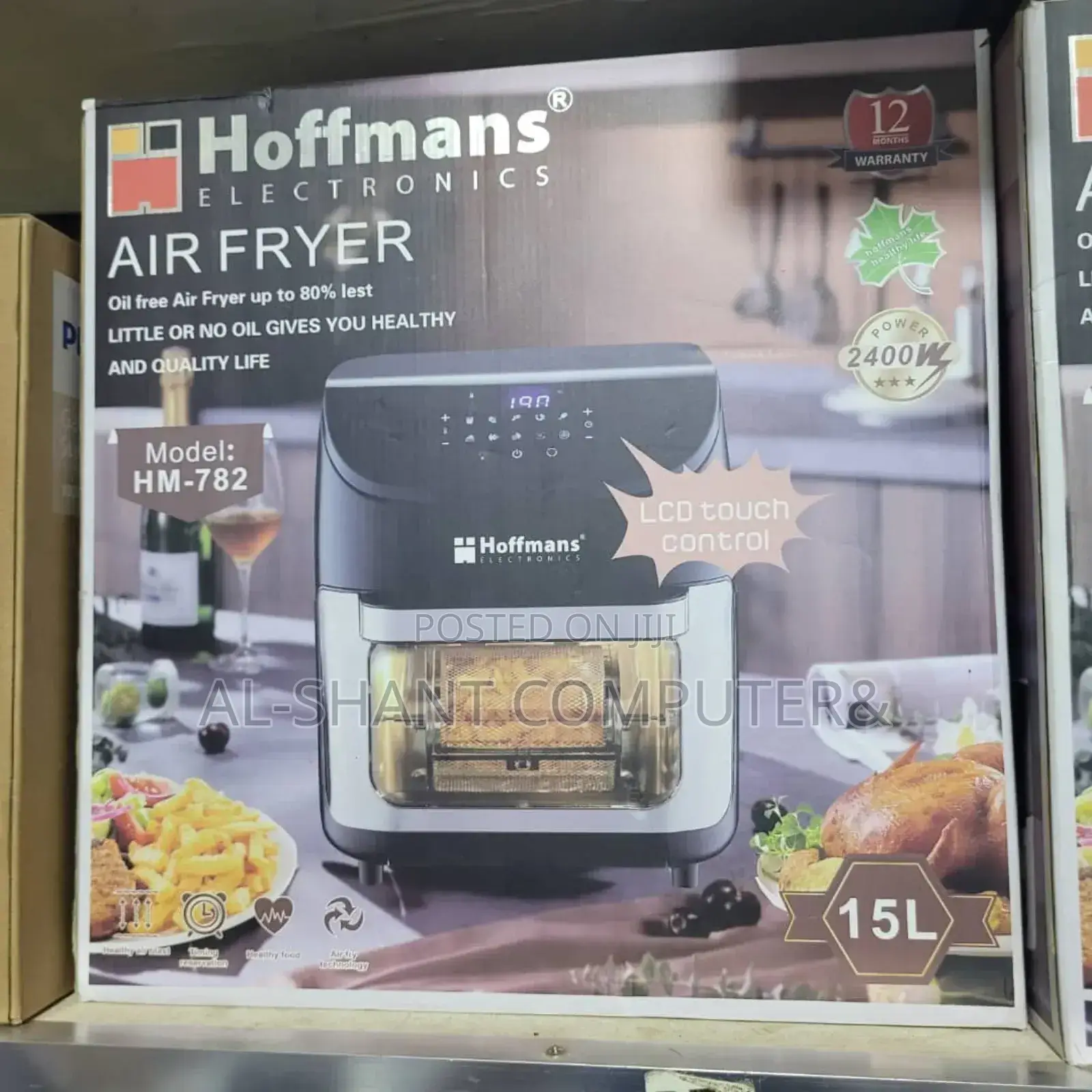 Hoffmans 15l Air Fryer /Automatic Air Fryers