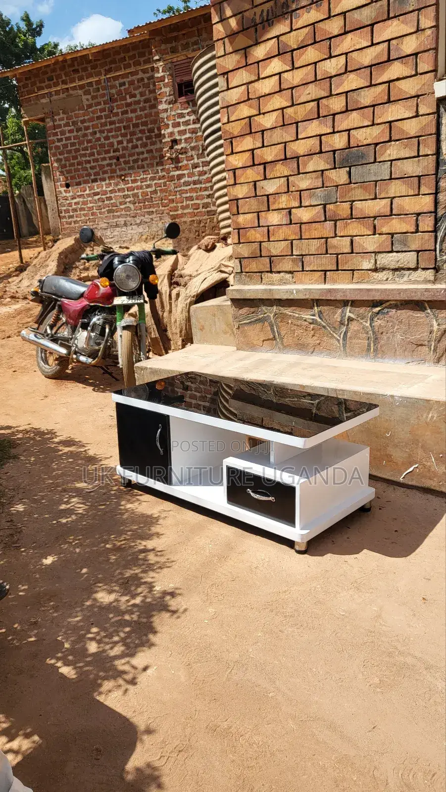 Center Table White and Black Available Each