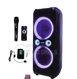 Photo - Saachi Professional Battery Speaker System,With Fm, Mics