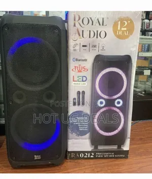 Saachi Professional Battery Speaker System,With Fm, Mics