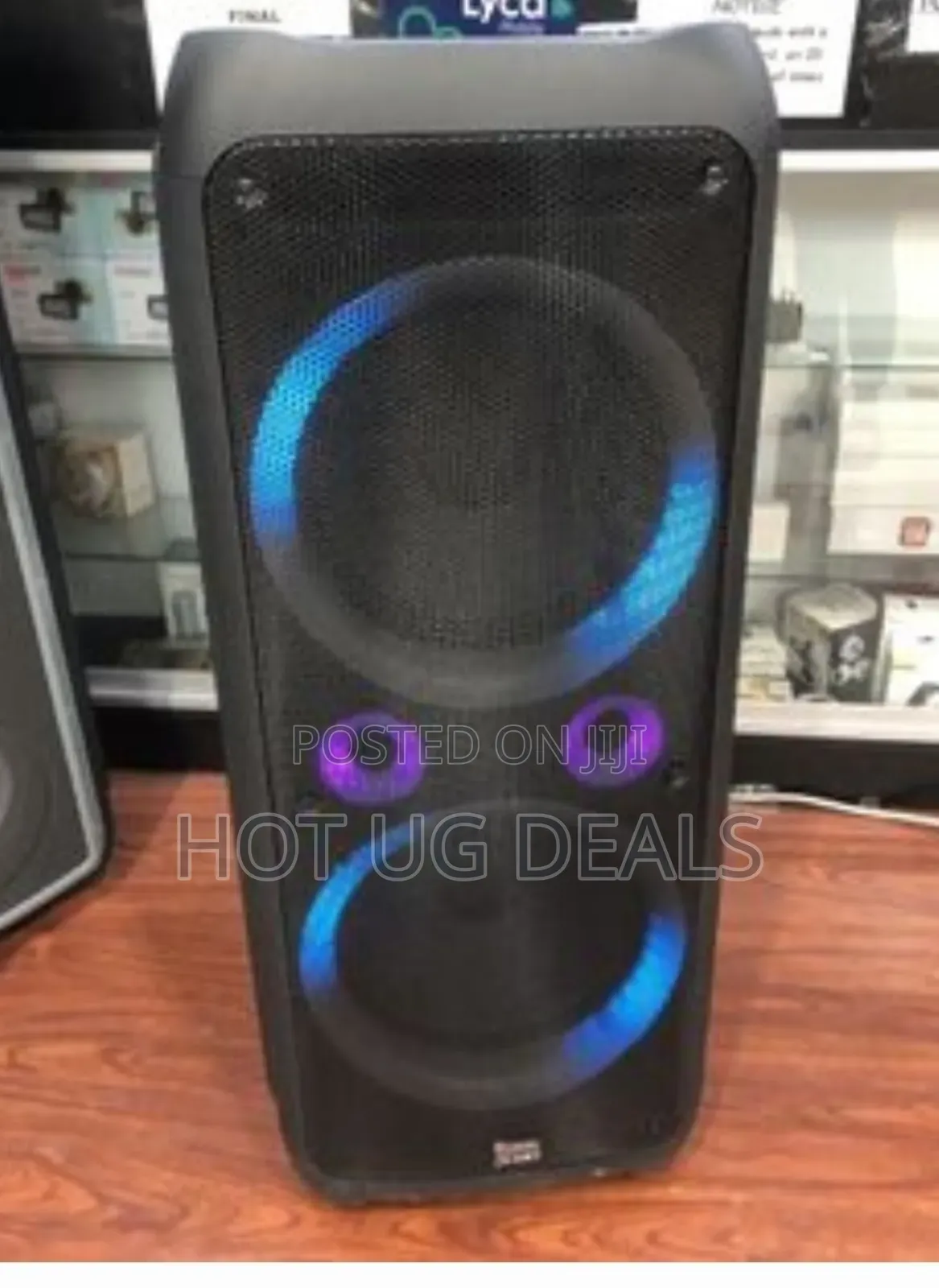 Saachi Professional Battery Speaker System,With Fm, Mics