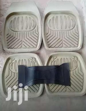 Cream 5pcs Car Floor Matt's