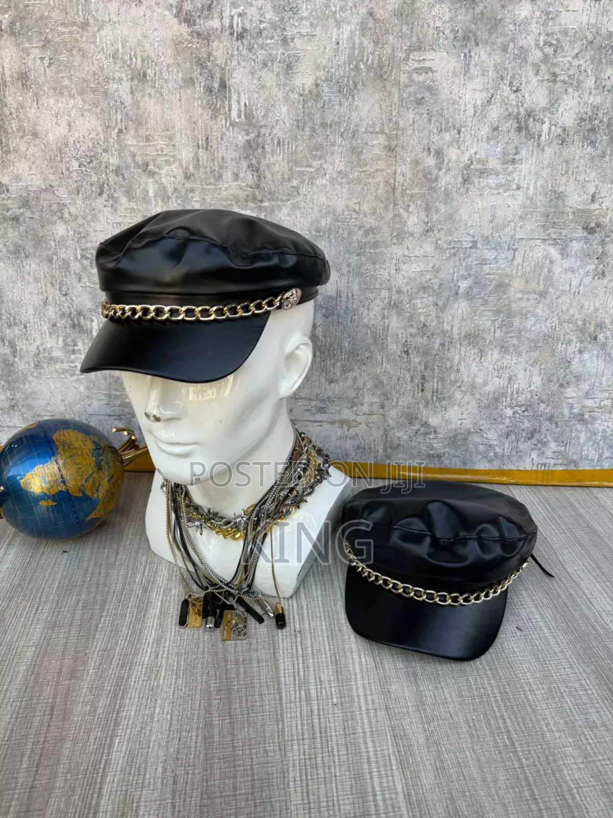 Groovy Leatherlike Punk Cap