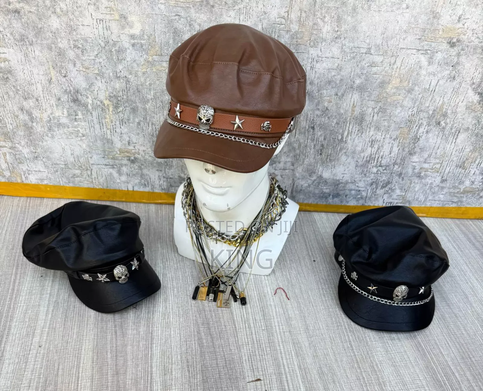 Destiny Leatherlike Punk Cap