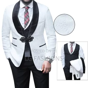 White Turkish Three Piece Suits