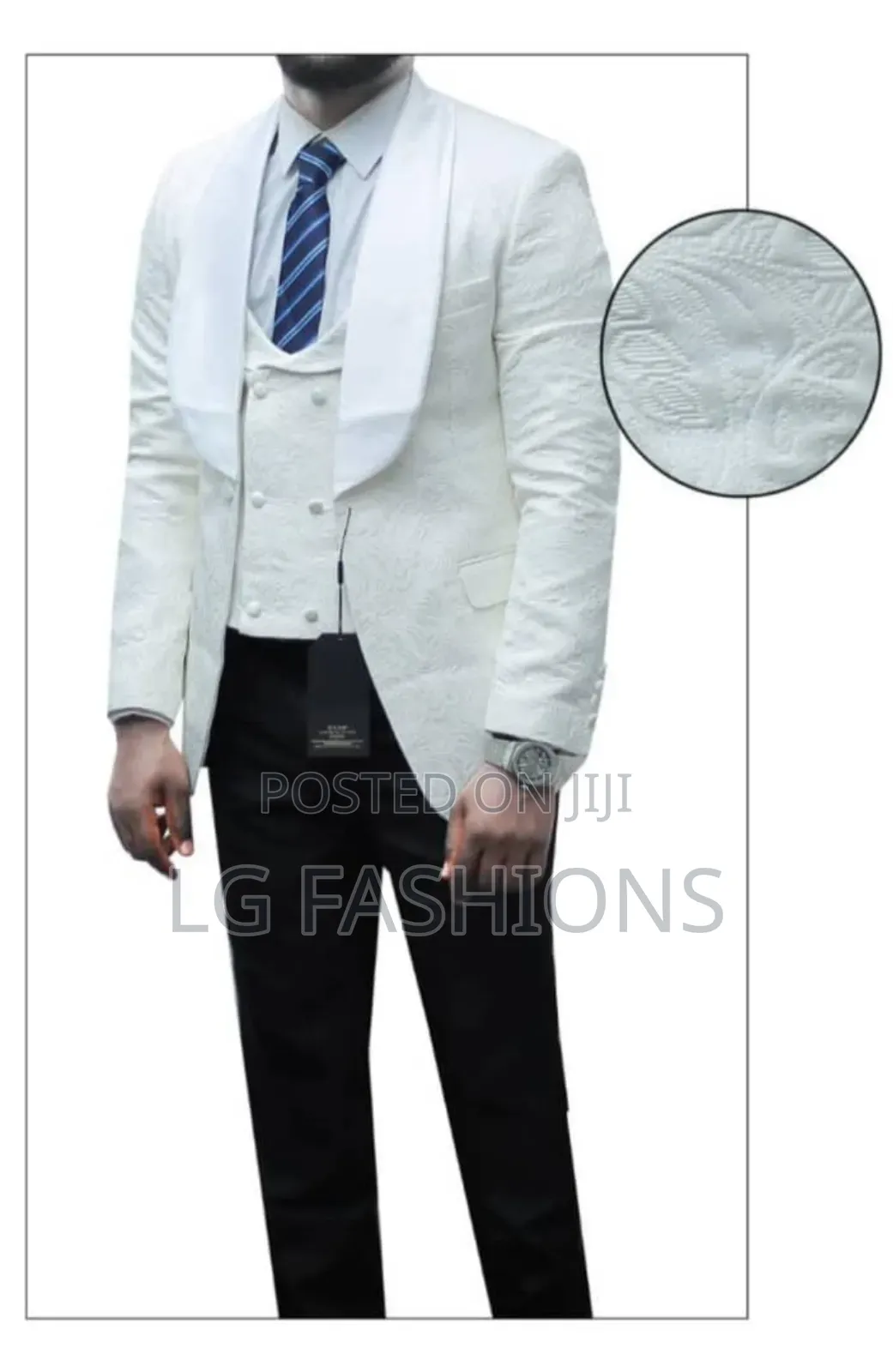 White Turkish Three Piece Suits