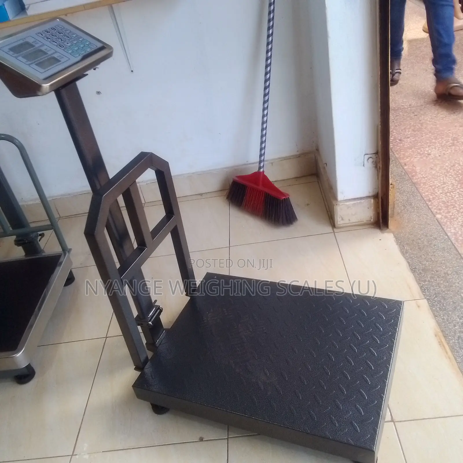 Wholesale Bench Weighing Scale Guardrail Foldable 350kg Weigh Scalel