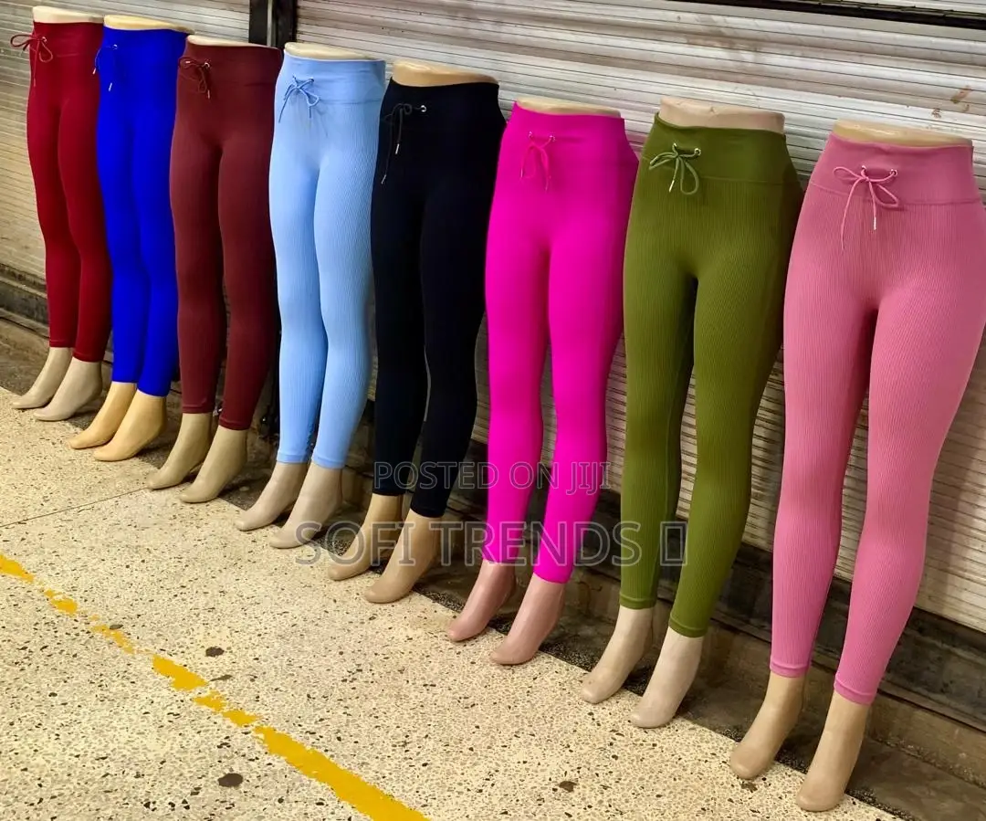 Ladies Ribbed Leggings