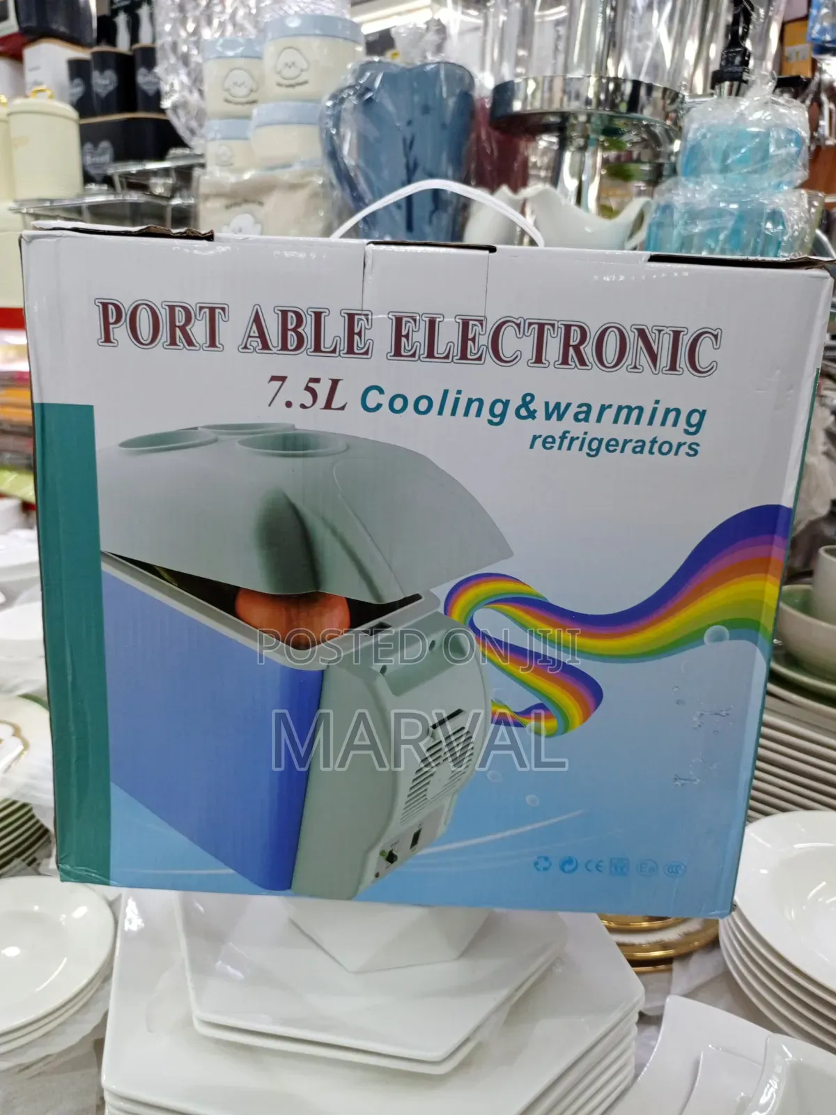 7.5l Portable Car Fridge (Car Cigar Dc Power or Ac Power)