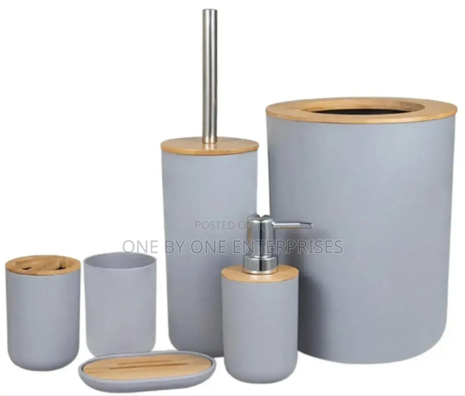 6 Pieces Bathroom Accessories Set
