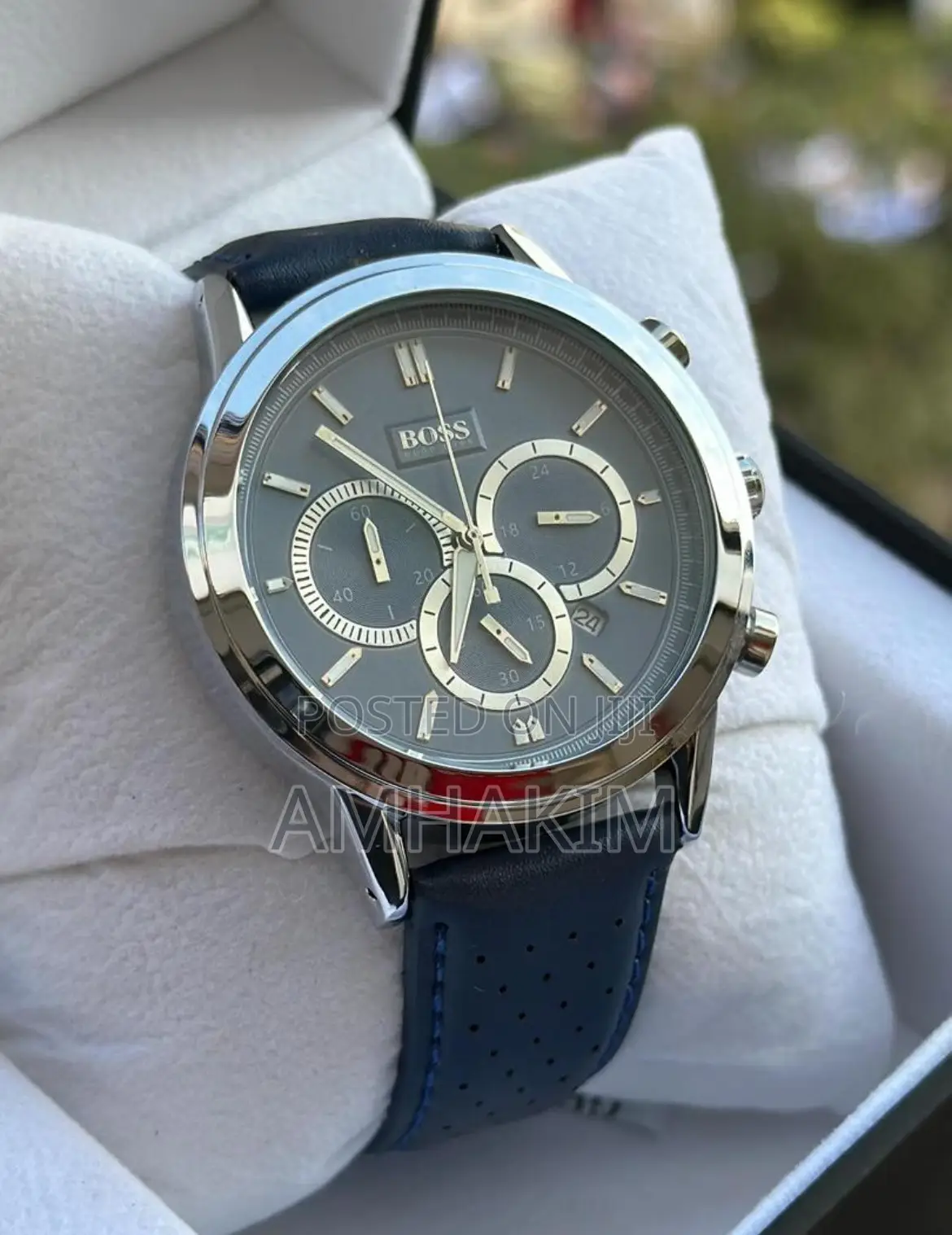 New Men's Hugo Boss Hb140 Chronograph Watch in Stock