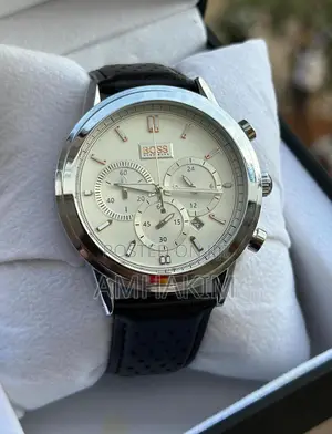 New Men's Hugo Boss Hb140 Chronograph Watch in Stock