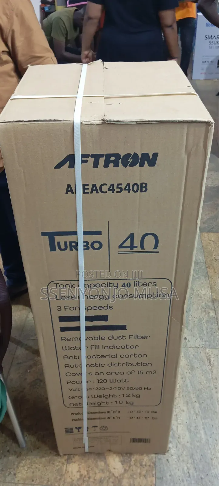 Aftron a Eac4540b Portable Air Cooler - 40l Capacity