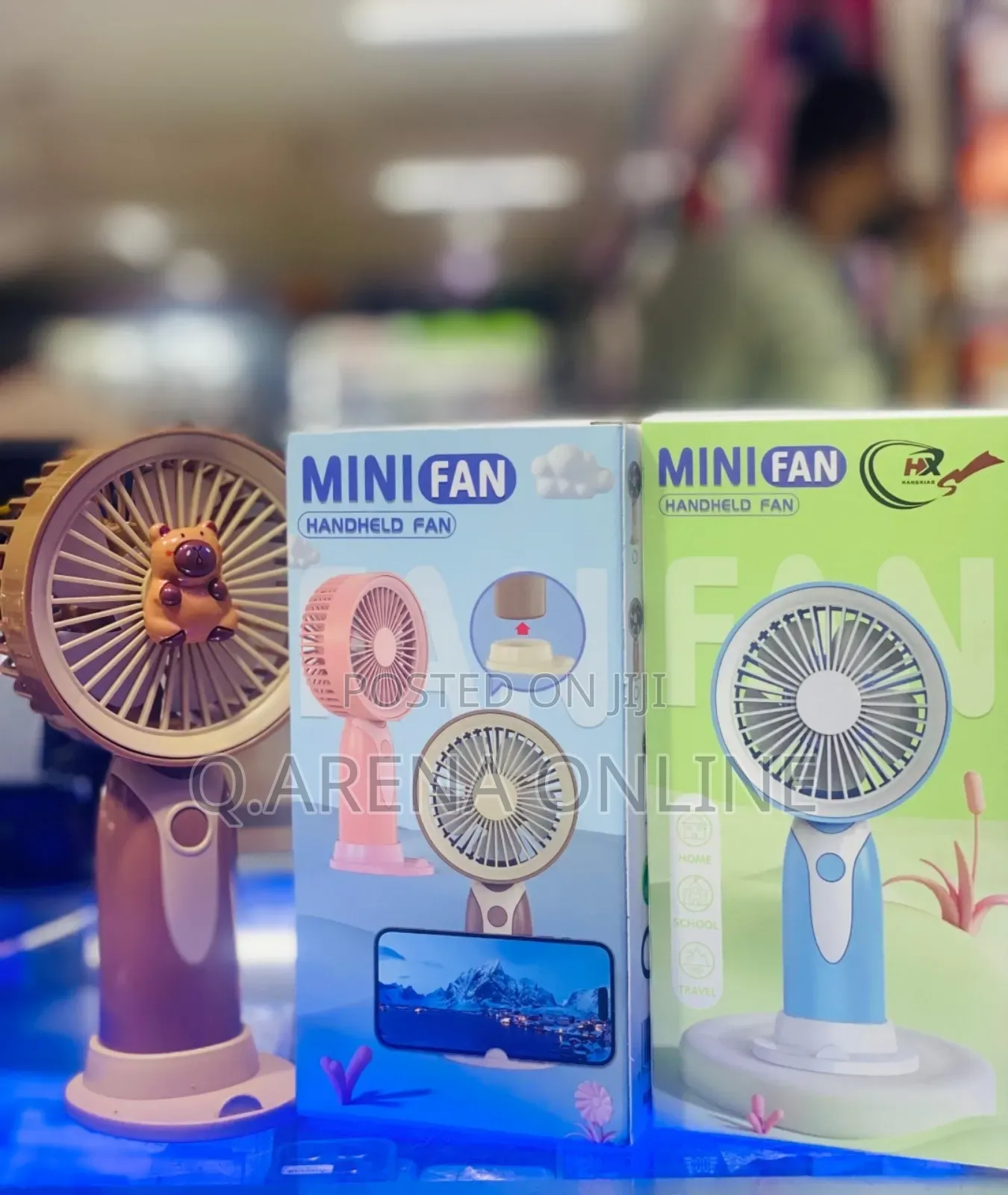 Mini Luxury Rechargeable Hand Fan