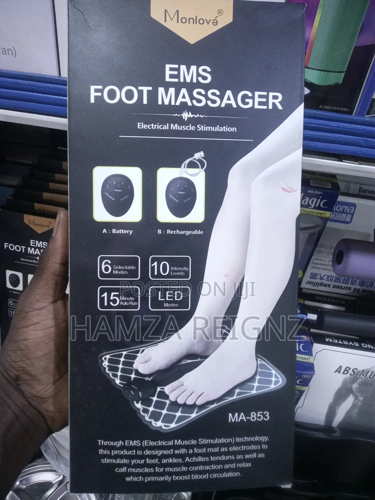 Ems Foot Stimulator Massager Mat