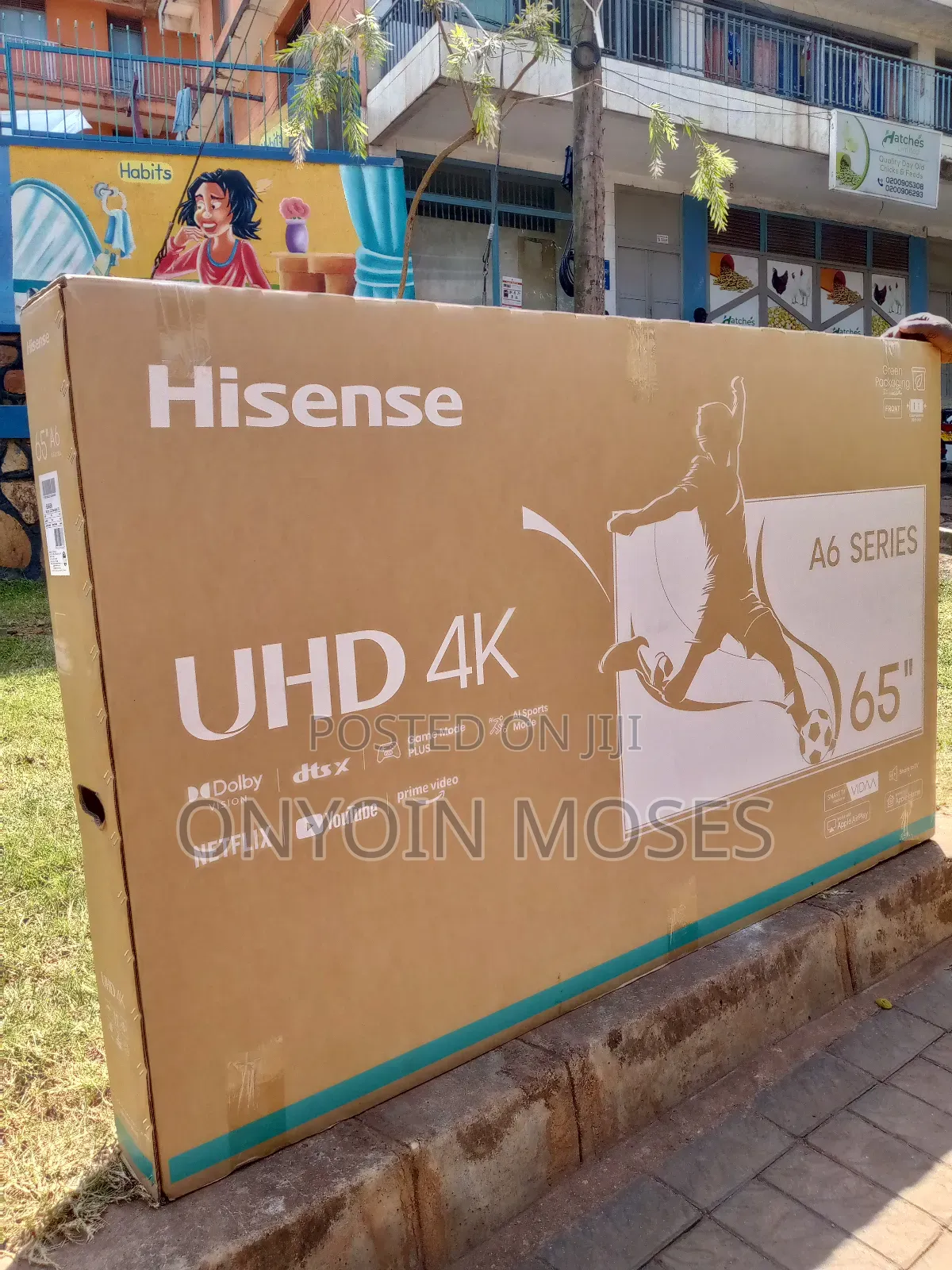 65 Inches New Hisense Smart Uhd Flat Screen Tv