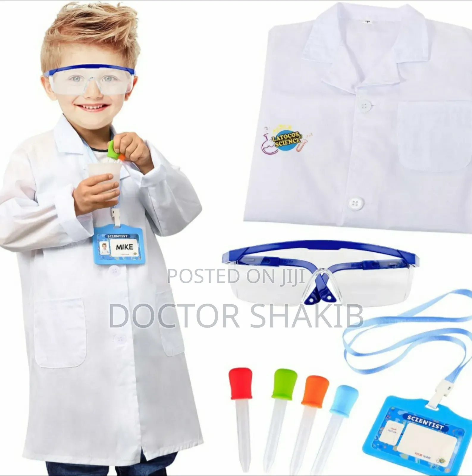 Quality Kids Scientist Doctor Costume