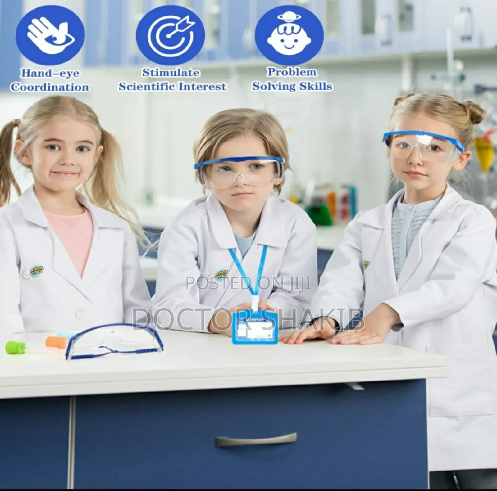 Quality Kids Scientist Doctor Costume