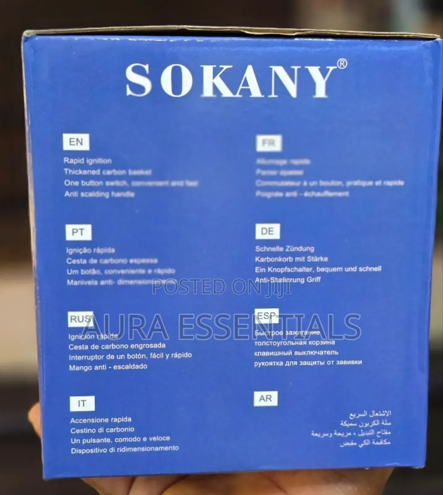 Sokany 1000w Charcoal Coal Shisha Burner