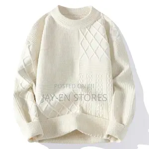 Plain White Designer Sweater