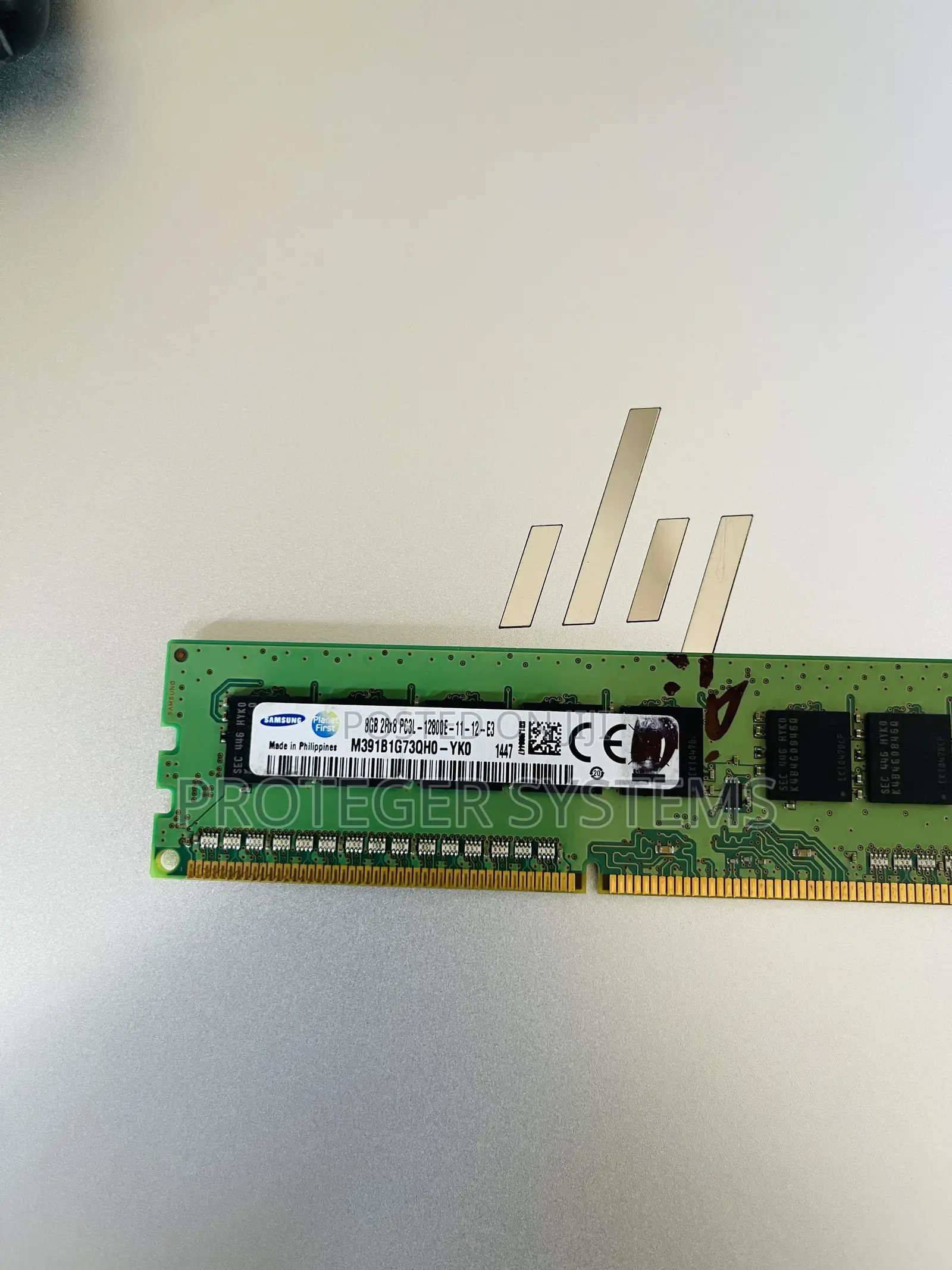 8gb 2rx8 Pc3l-12800e-11-12-E3 Ecc Server Ram