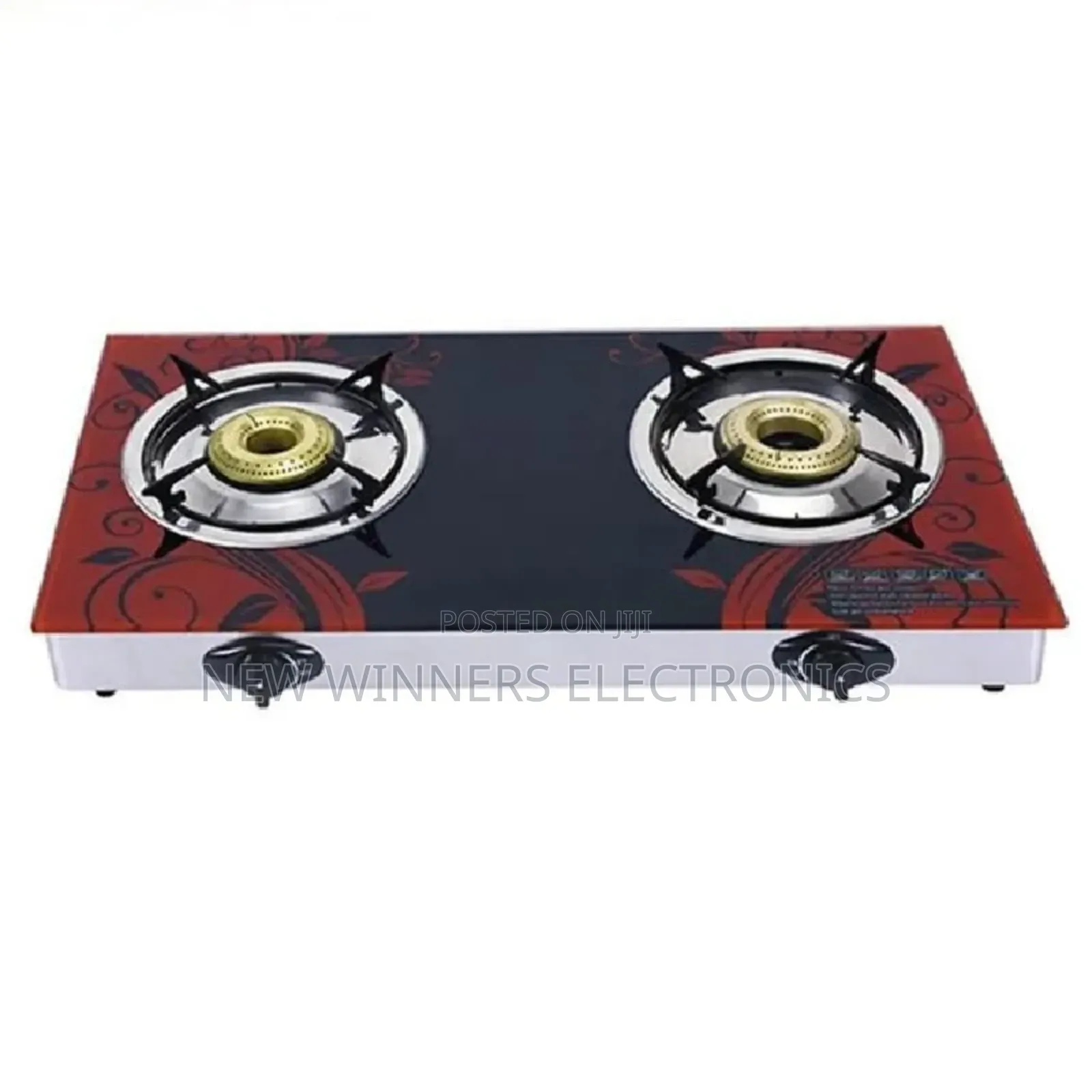 Glass Gas Cooker Two Burners