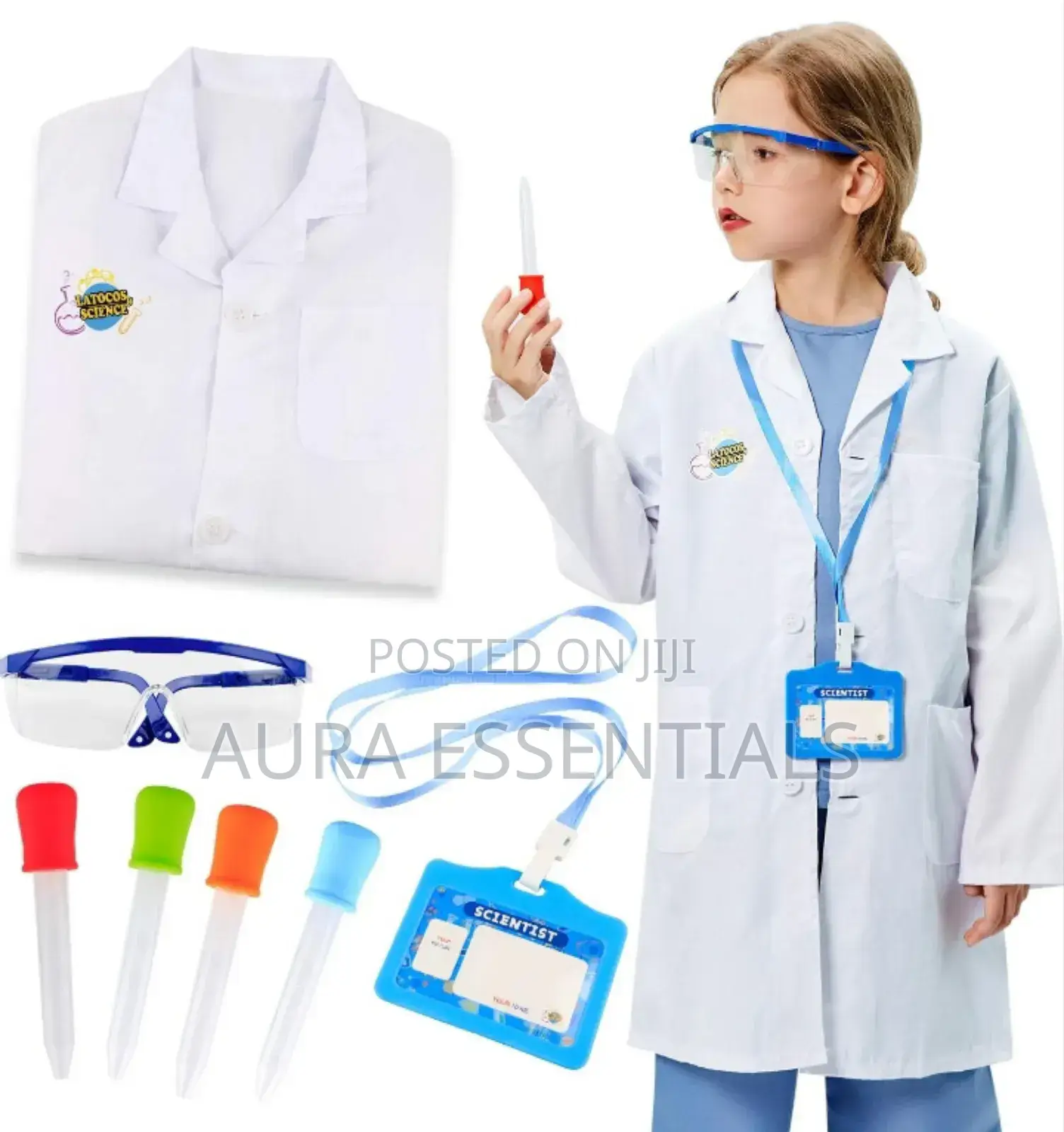 Kids Scientist Doctor Costume