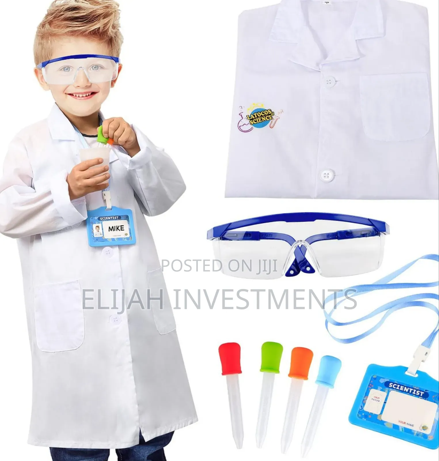 Kids Scientist Doctor Costume