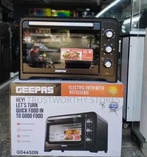 Geepas 60l Electric Minioven With Convection and Rotisserie