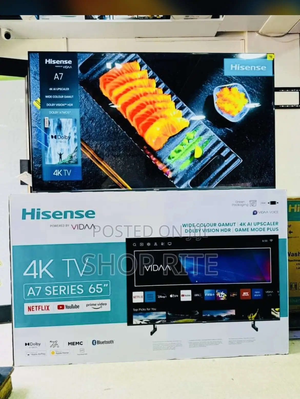 Hisense Tv a 6 Series 43inch Smart Tv