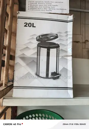 Metallic Dustbins Step on 20ltrs