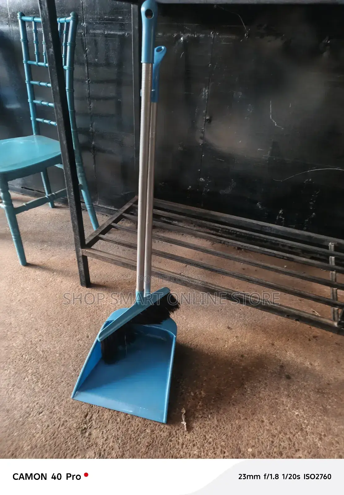 Plastic Cleaning Dust Pan and Broom