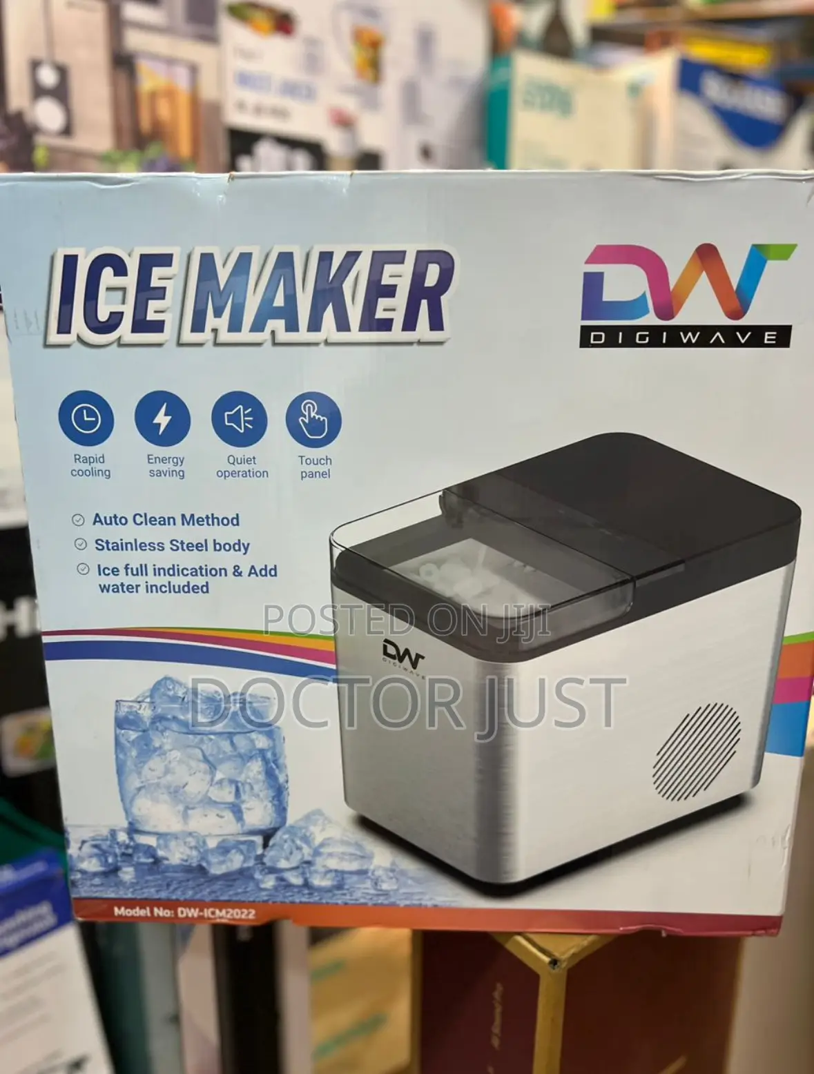Rapid Cooling Ice Maker