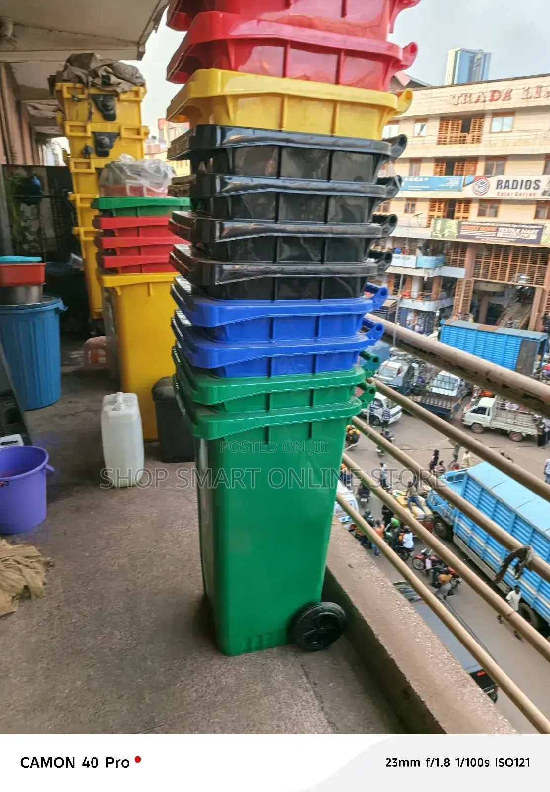 Garbage Plastic Waste Bins Brand New