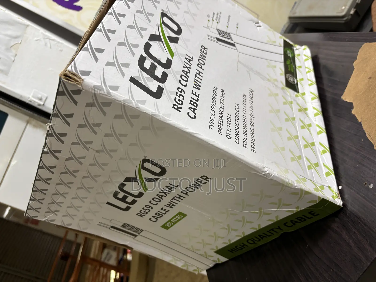 Coaxial Cable With Power