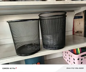 Photo - Metallic Dustbins Metallic Dustbins for Home Office Use