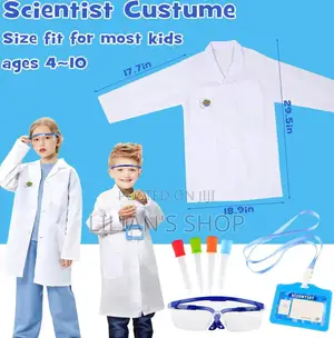 Kids Scientist Doctor Costume