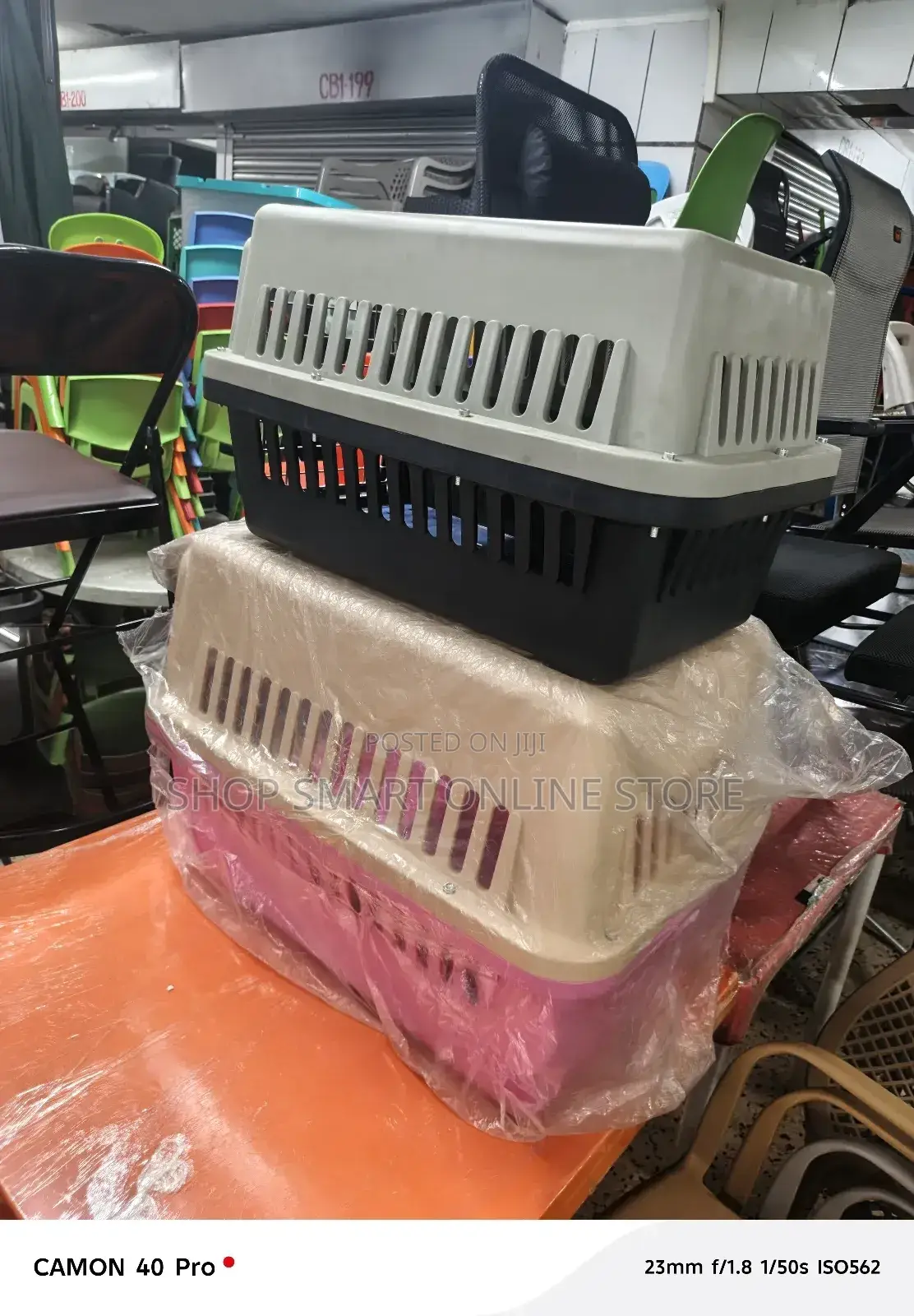 Plastic Dog Cage Carrier