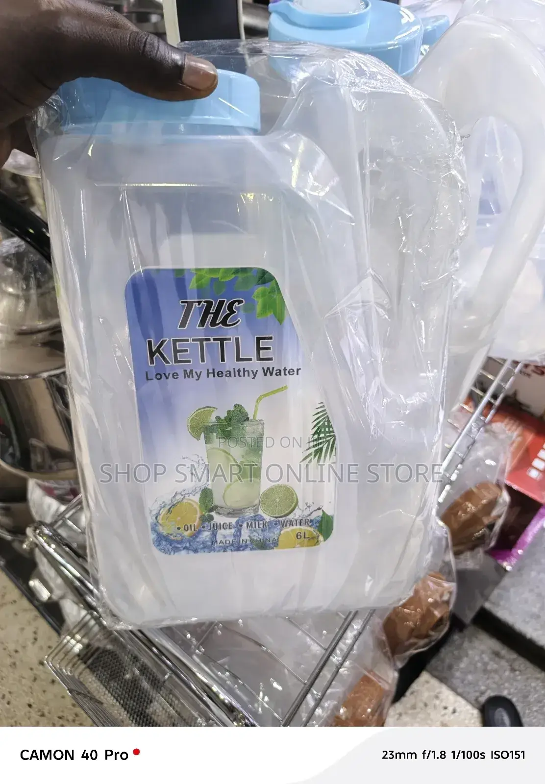 Plastic Water Kettles Plastic Water Kettles 6ltrs