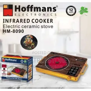Photo - Hoffmans Hm-8095 Infrared Cooker - Black